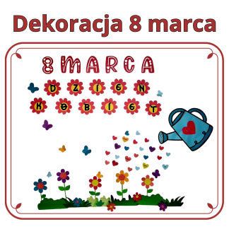Dekoracja 8 marca