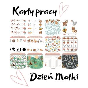 Dzien Matki karty pracy