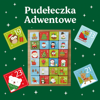 Kalendarz adwentowy pudełeczka z nadrukiem