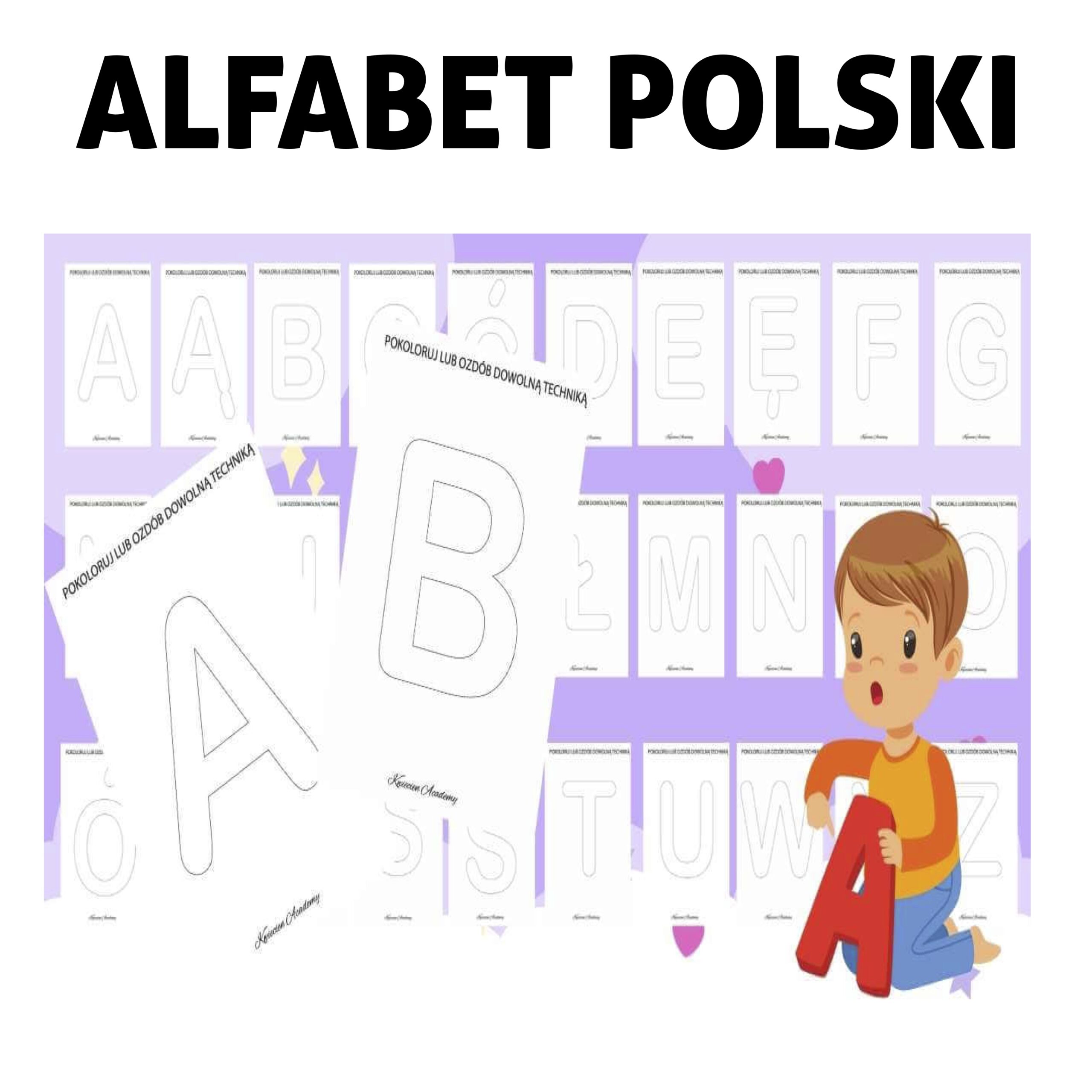 alfabet polski