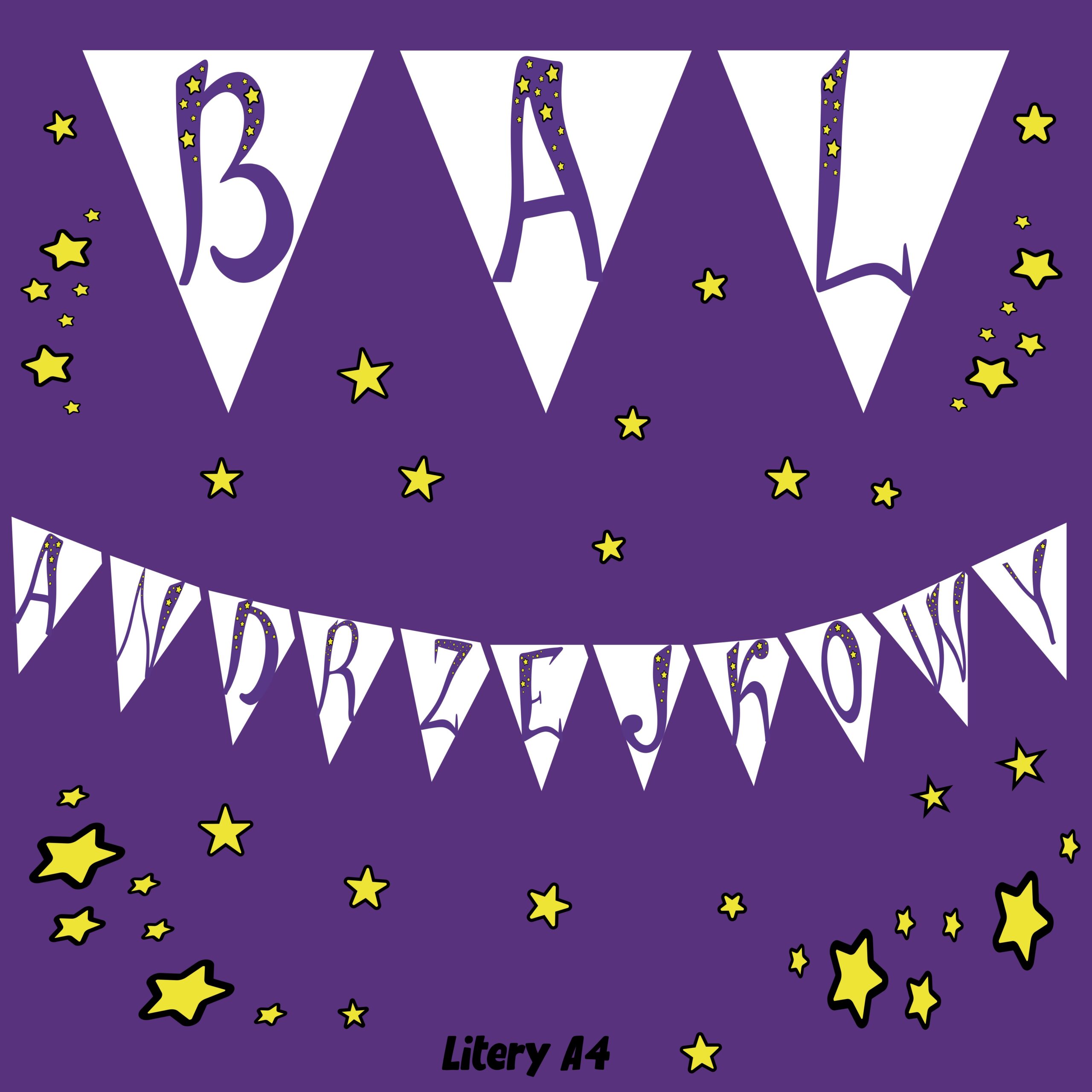 Girlanda "Bal Andrzejkowy"