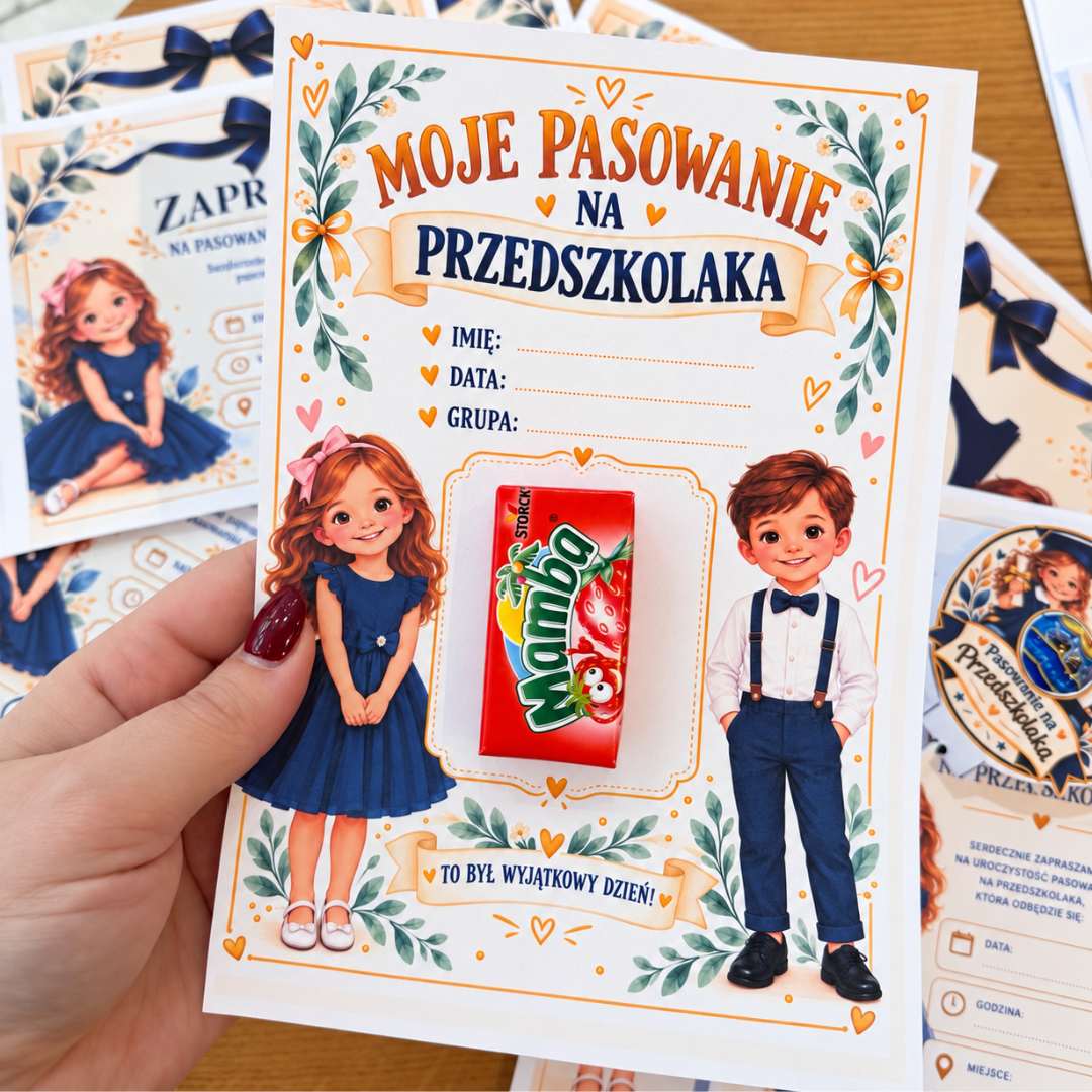 Pasowanie na przedszkolaka (zestaw) - obrazek 2