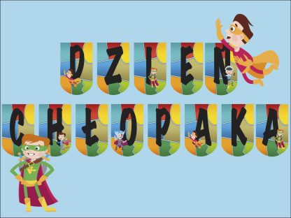 dzień chłopaka super bohaterzy