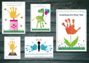 laurki dla rodziców do odbijania rączki