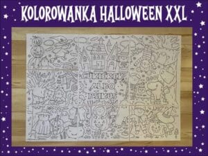 Kolorowanka XXL: Halloween
