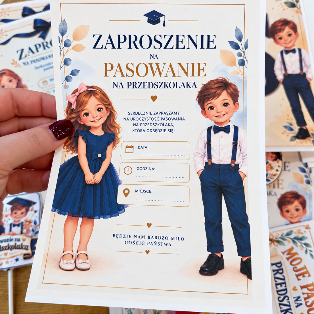 Pasowanie na przedszkolaka (zestaw) - obrazek 5