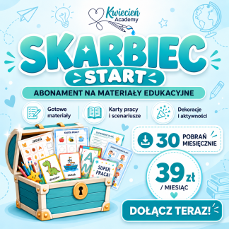 SKARBIEC START – miesięczny pakiet materiałów edukacyjnych dla nauczycieli