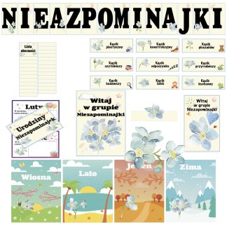 Zestaw na rozpoczęcie roku – Niezapominajki