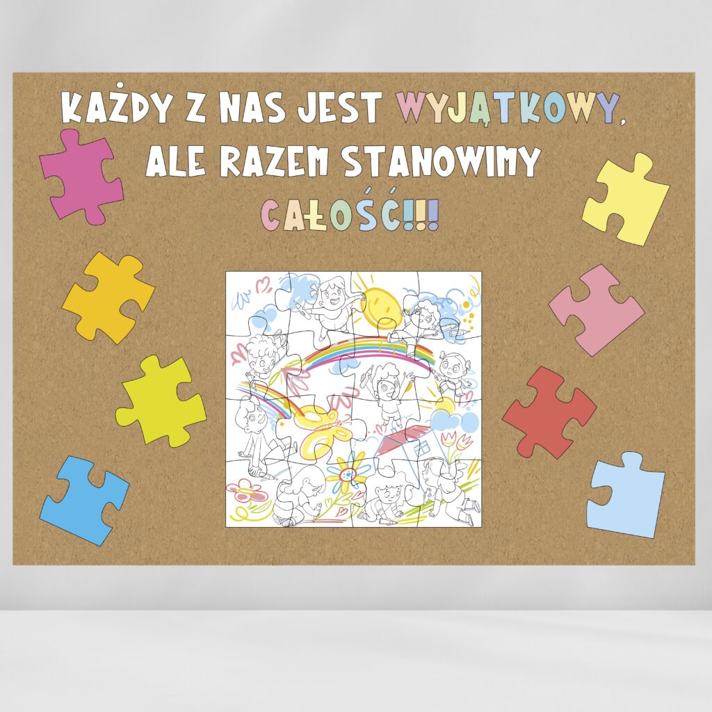 Gazetka "Każdy z nas jest wyjątkowy"