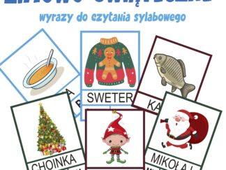 Czytanie sylabowe: 52 fiszki