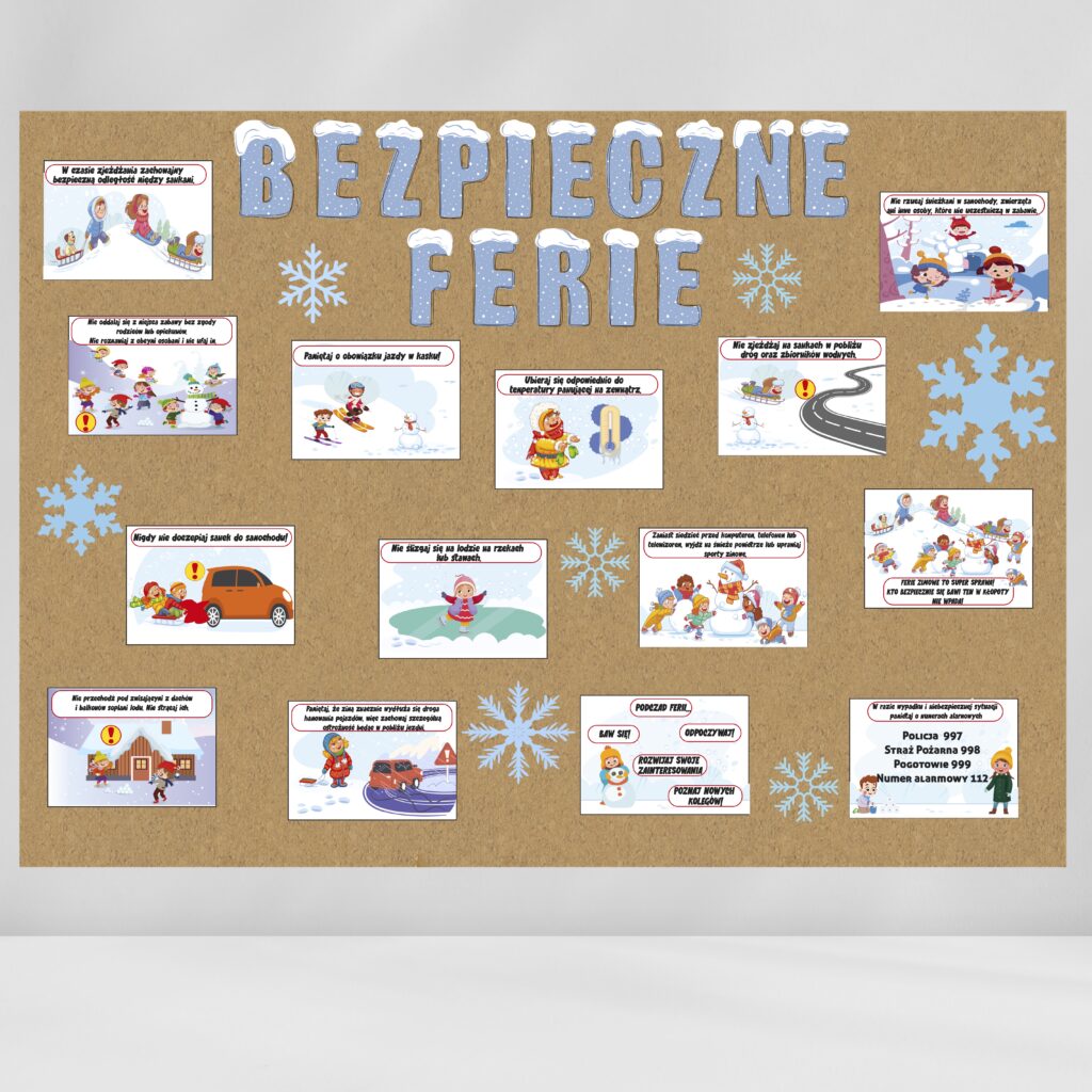 Gazetka Bezpieczne Ferie