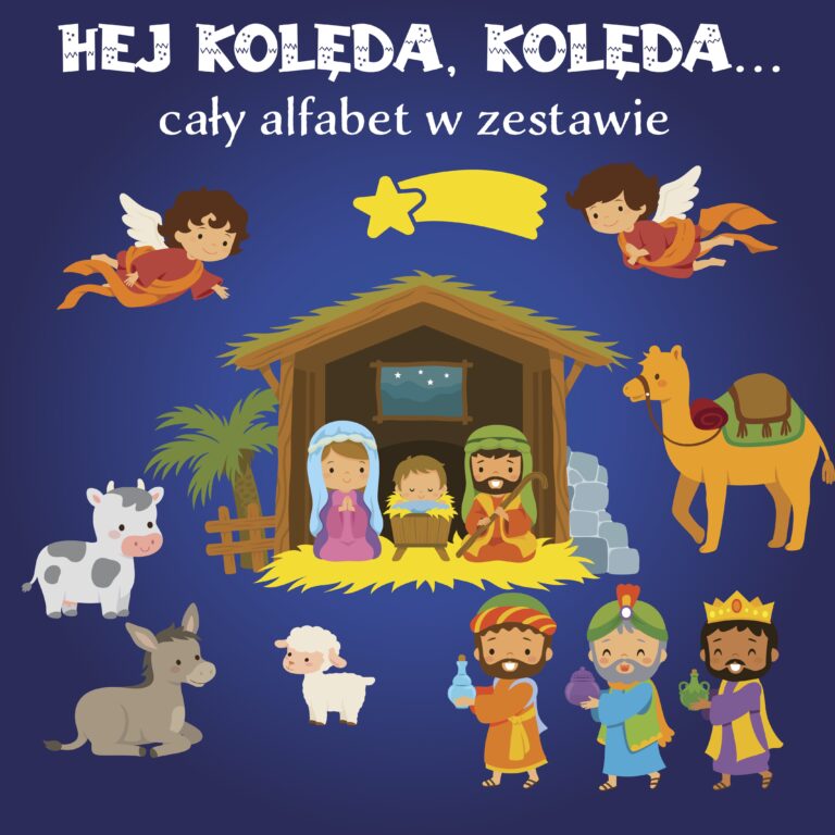 Kolorowa dekoracja na Jasełka