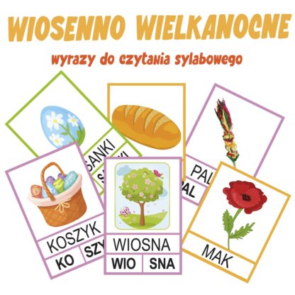 Czytanie sylabowe: Wiosenno-Wielkanocne