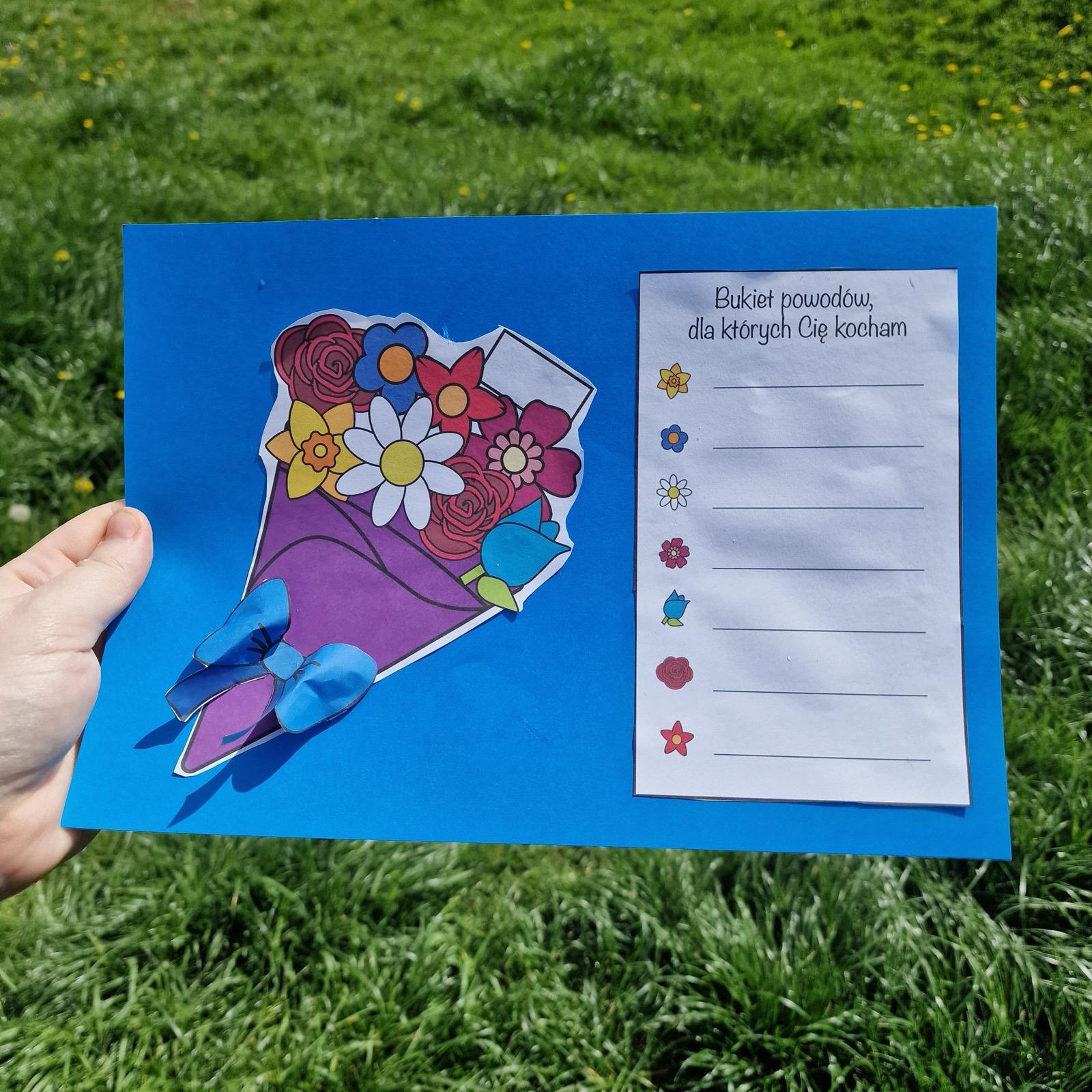 Kartka: Bukiet powodów dla których Cię kocham - obrazek 2