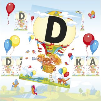 Dzień Dziecka napis do druku