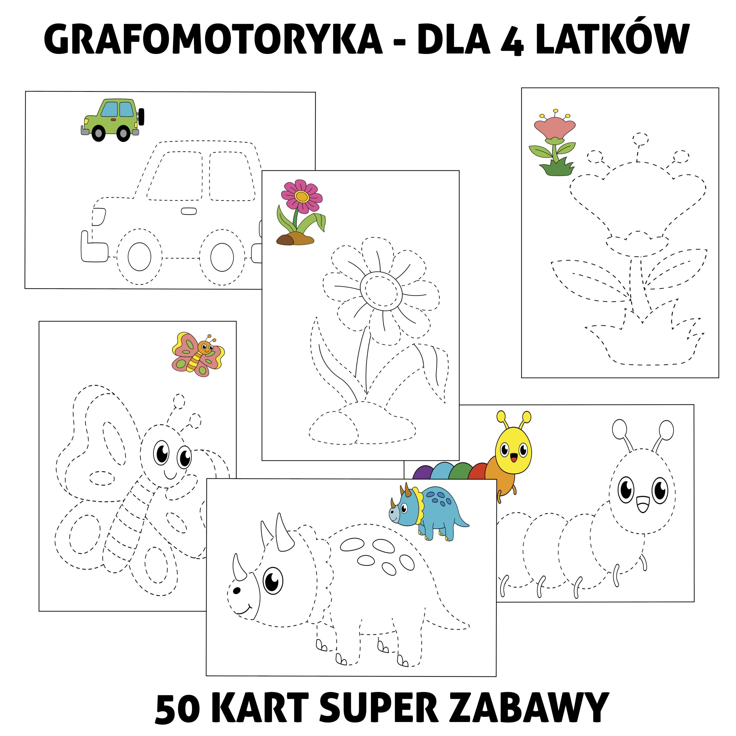 Grafomotoryka dla 4 latków