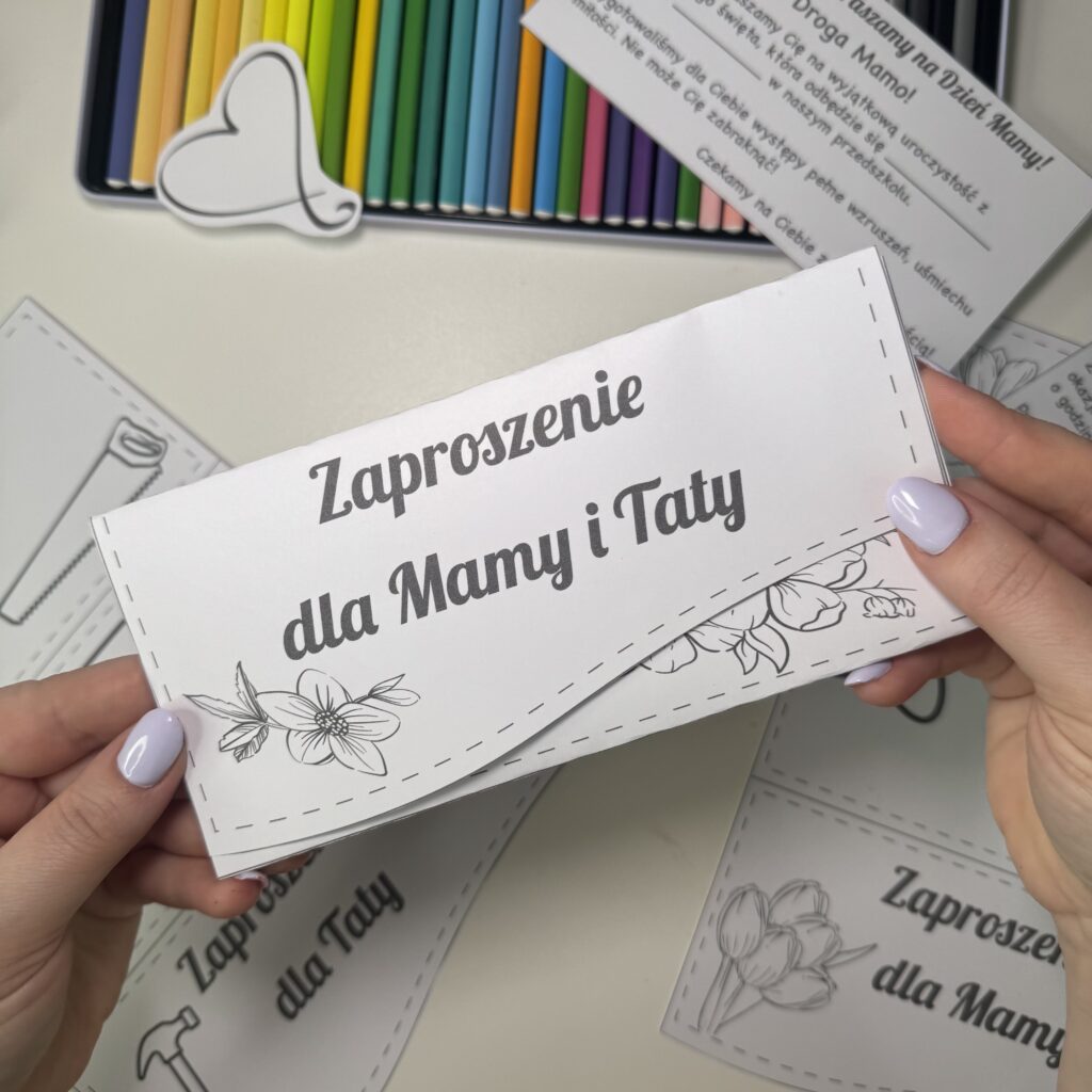 zaproszenia dla mamy taty