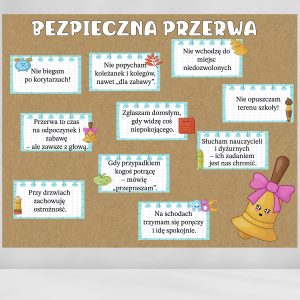 Gazetka: Bezpieczna Przerwa – materiał do druku PDF, Kwiecień Academy