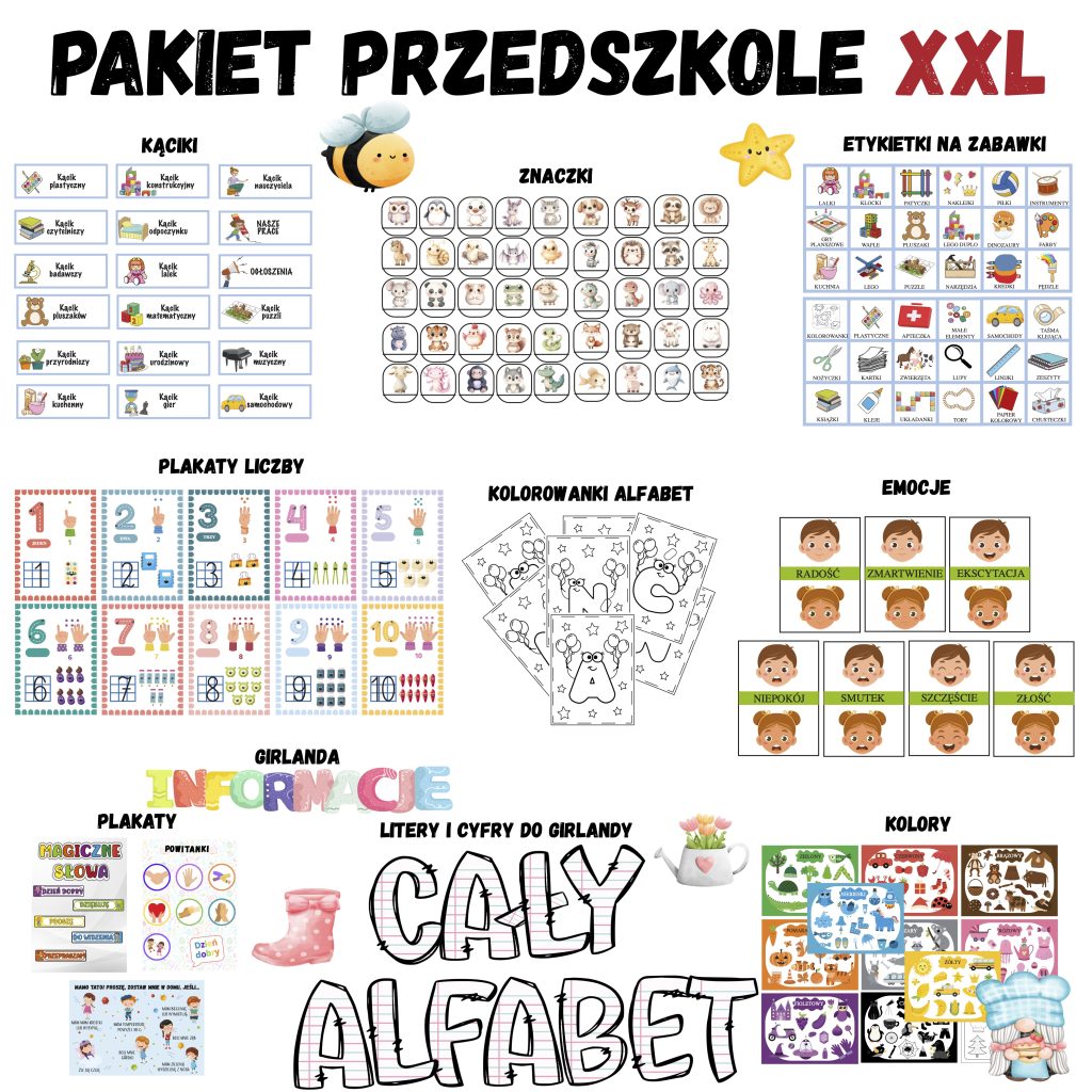 pakiet przedszkole xxl