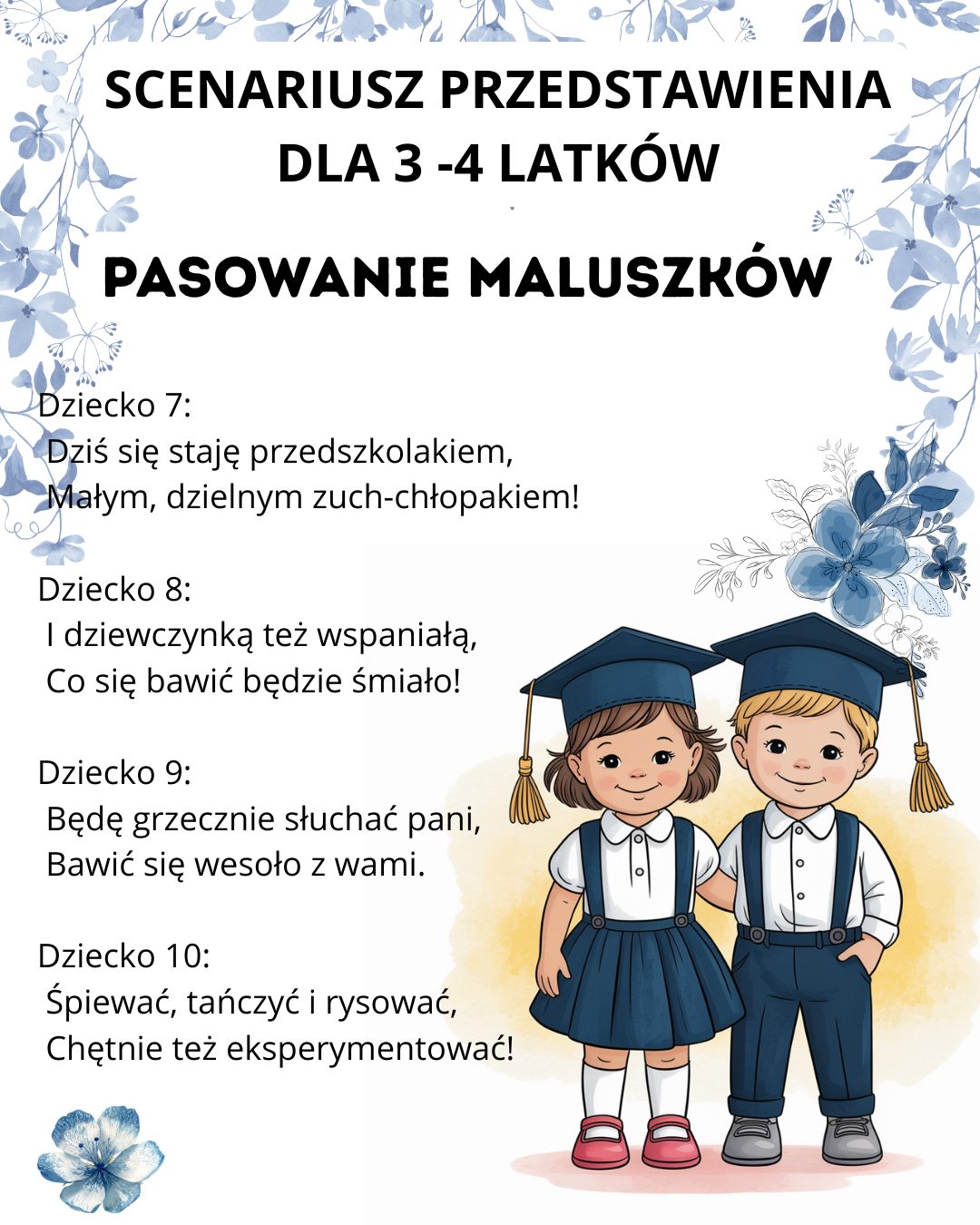 pasowanie maluszki