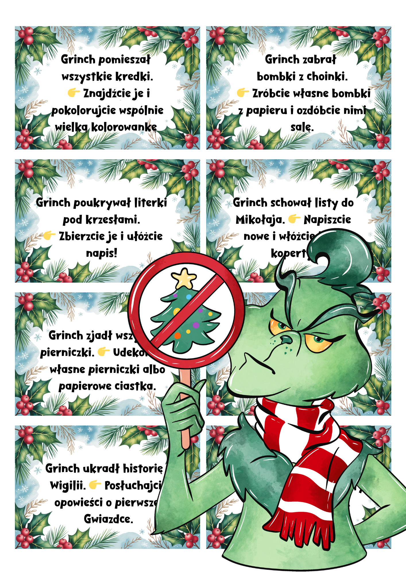 Ocalić Święta – Grinch kontra Przedszkolaki! - obrazek 4