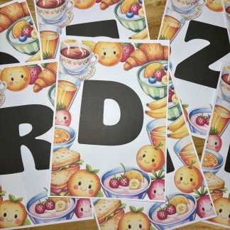 Napis Dzień Zdrowego Śniadania