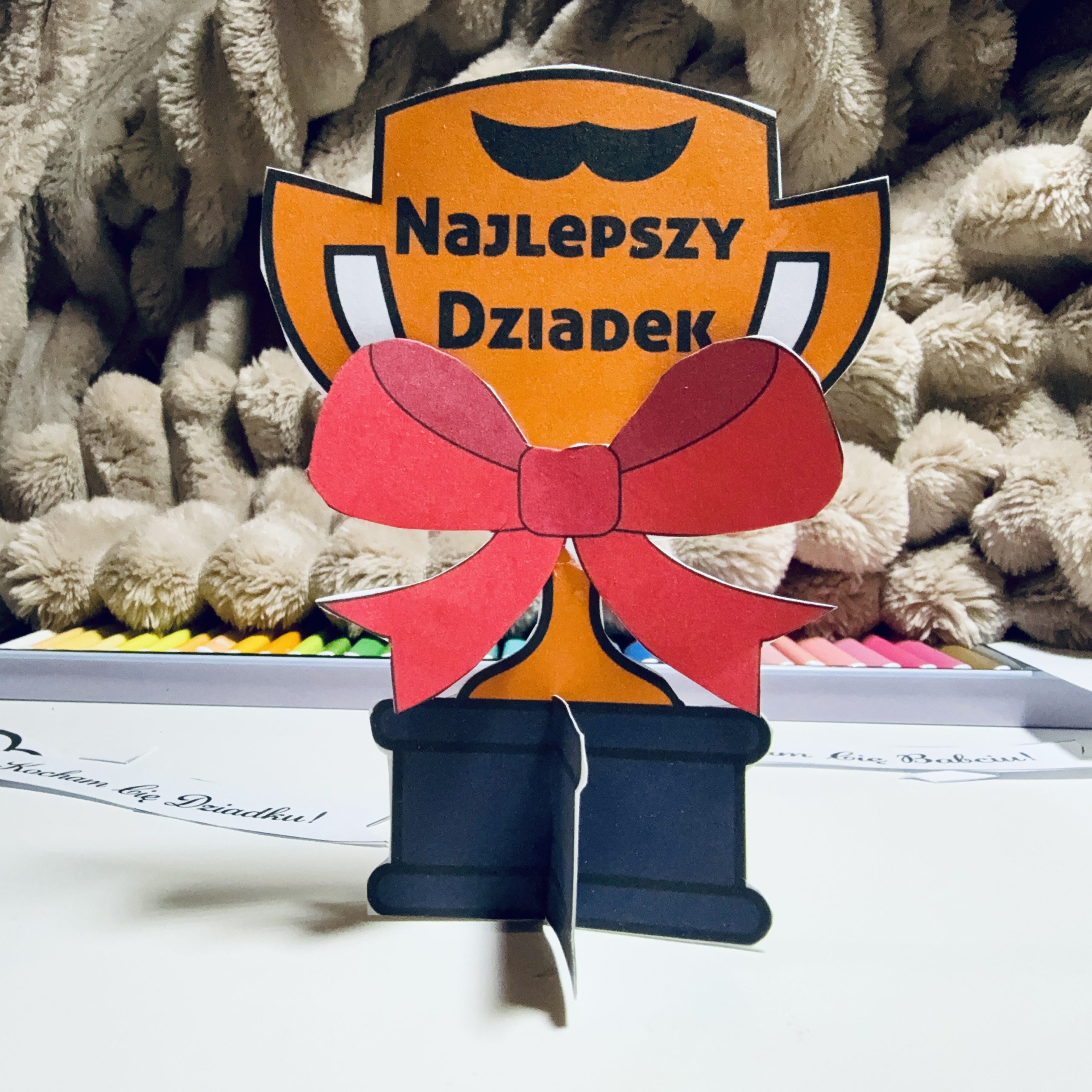 Puchar 3D – laurka – Dzień Dziadka