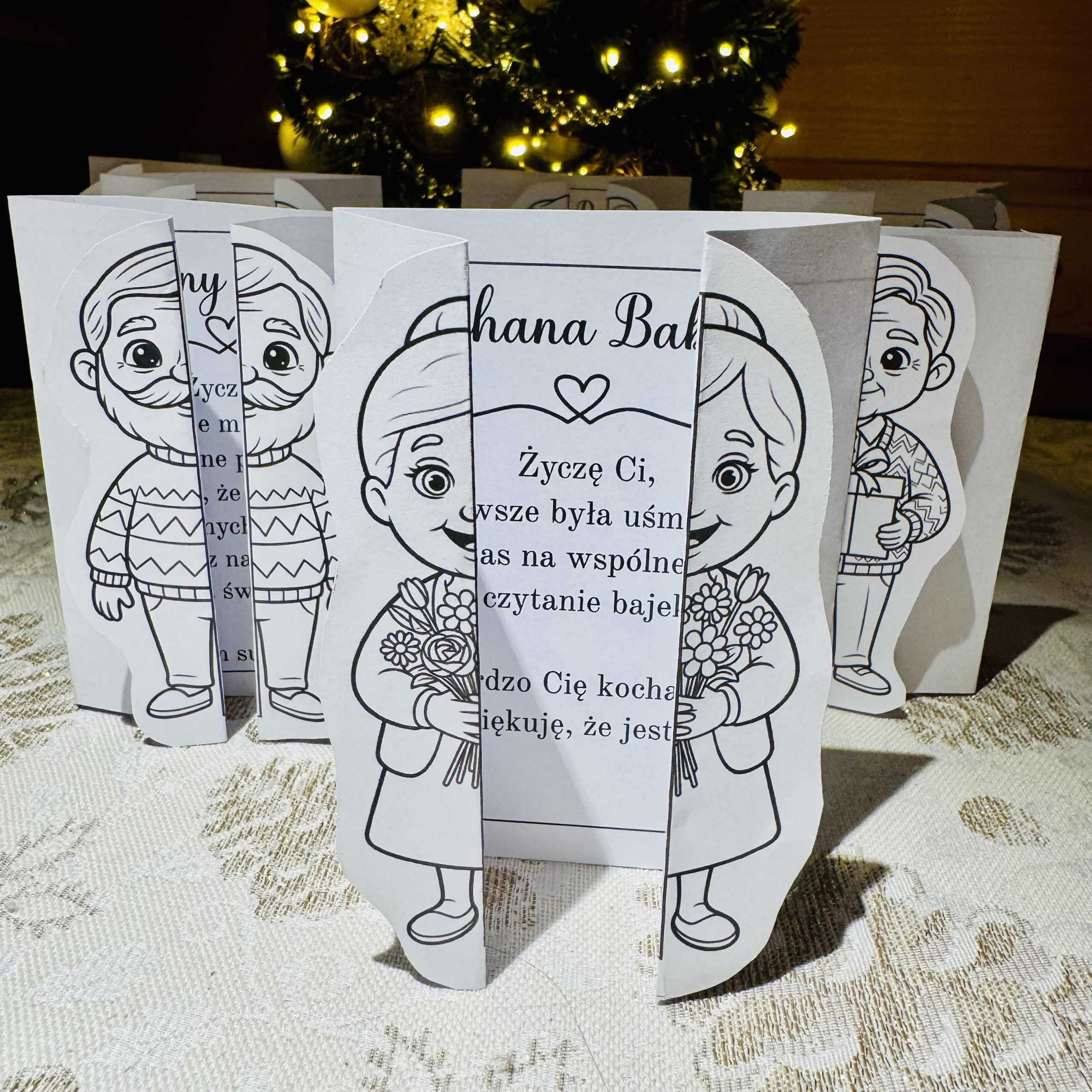 Laurki dla Babci i Dziadka wzory