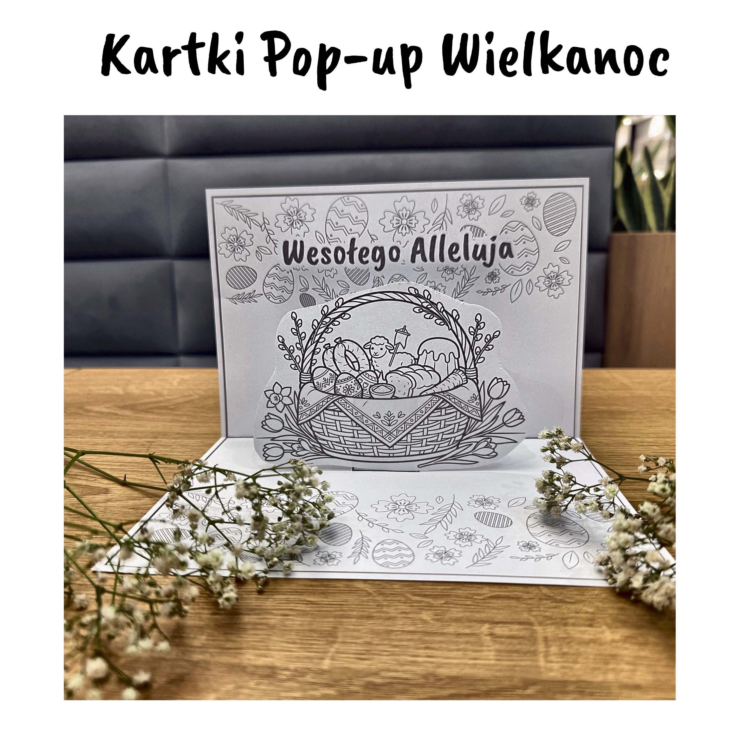 Kartki pop-up Wielkanoc