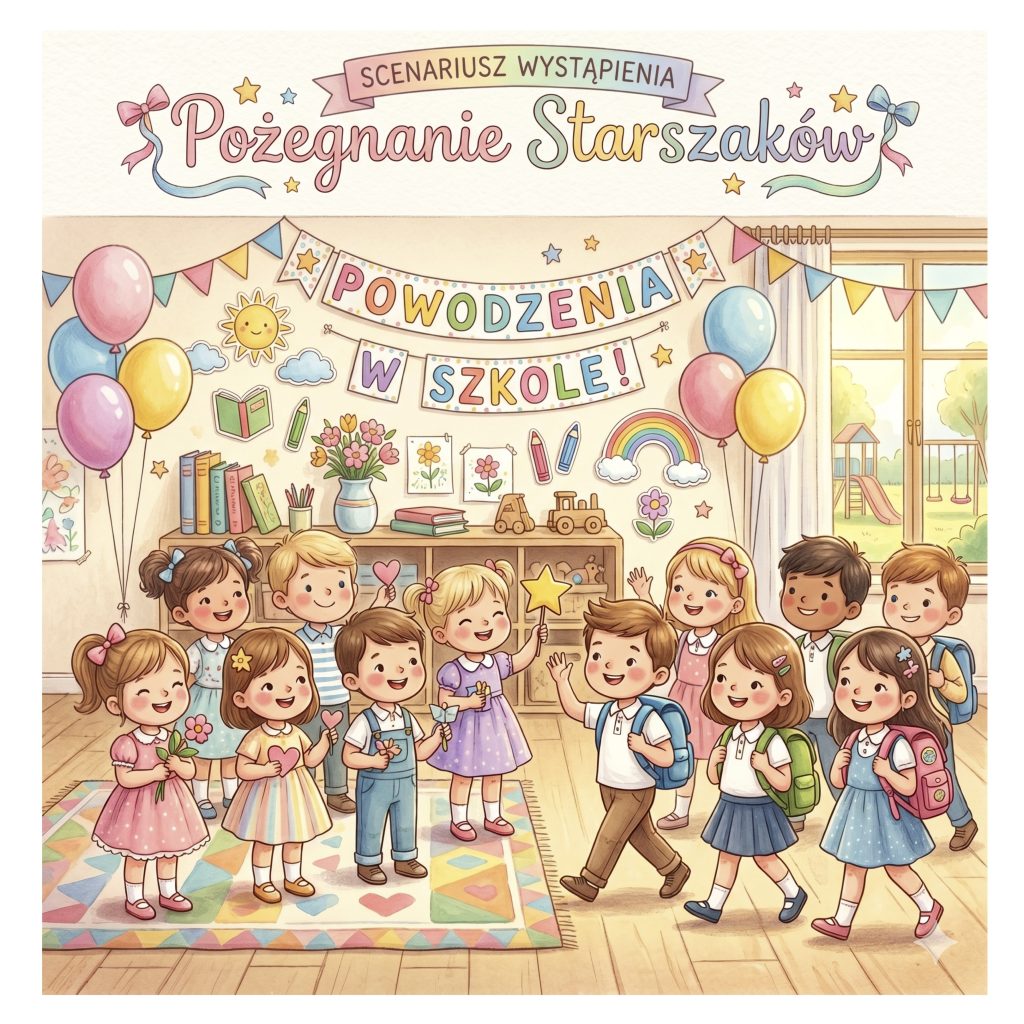 Scenariusz Wystąpienia: Pożegnanie starszaków przez dzieci młodsze