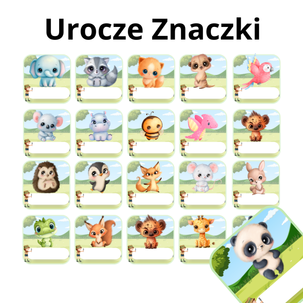 urocze znaczki