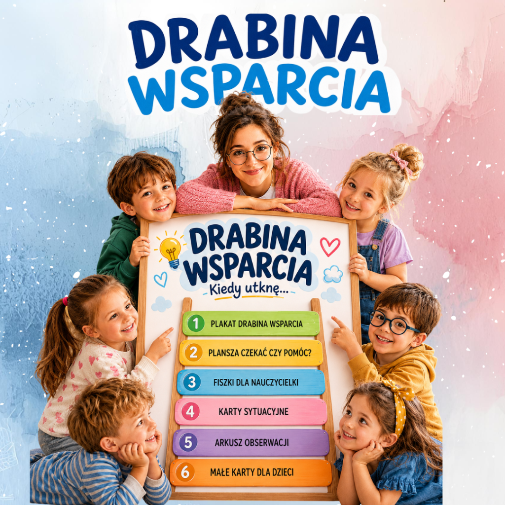 Drabina wsparcia – jak pomagać dziecku, żeby go nie wyręczać?