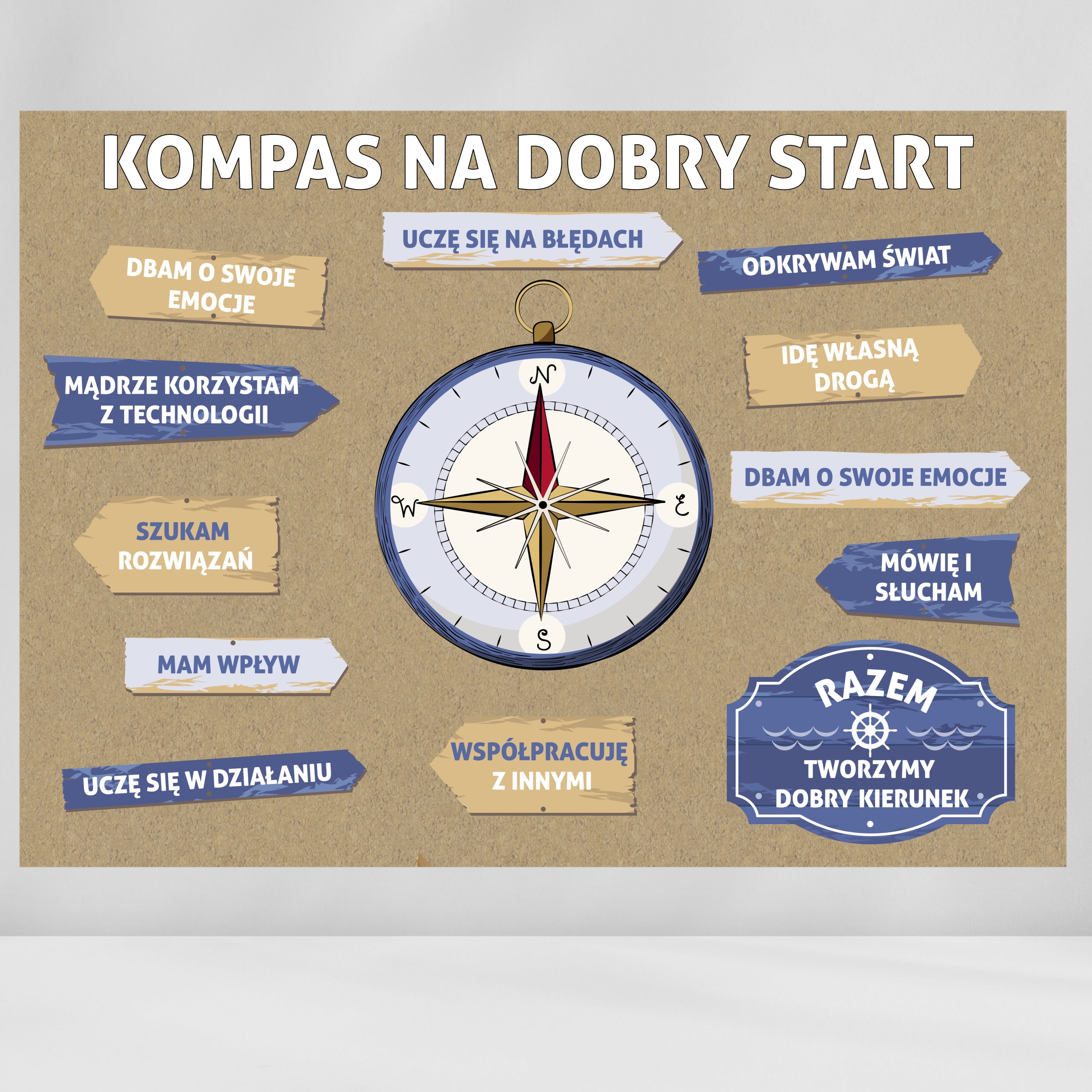 Kompas na dobry start - gazetka na rozpoczęcie roku szkolengo