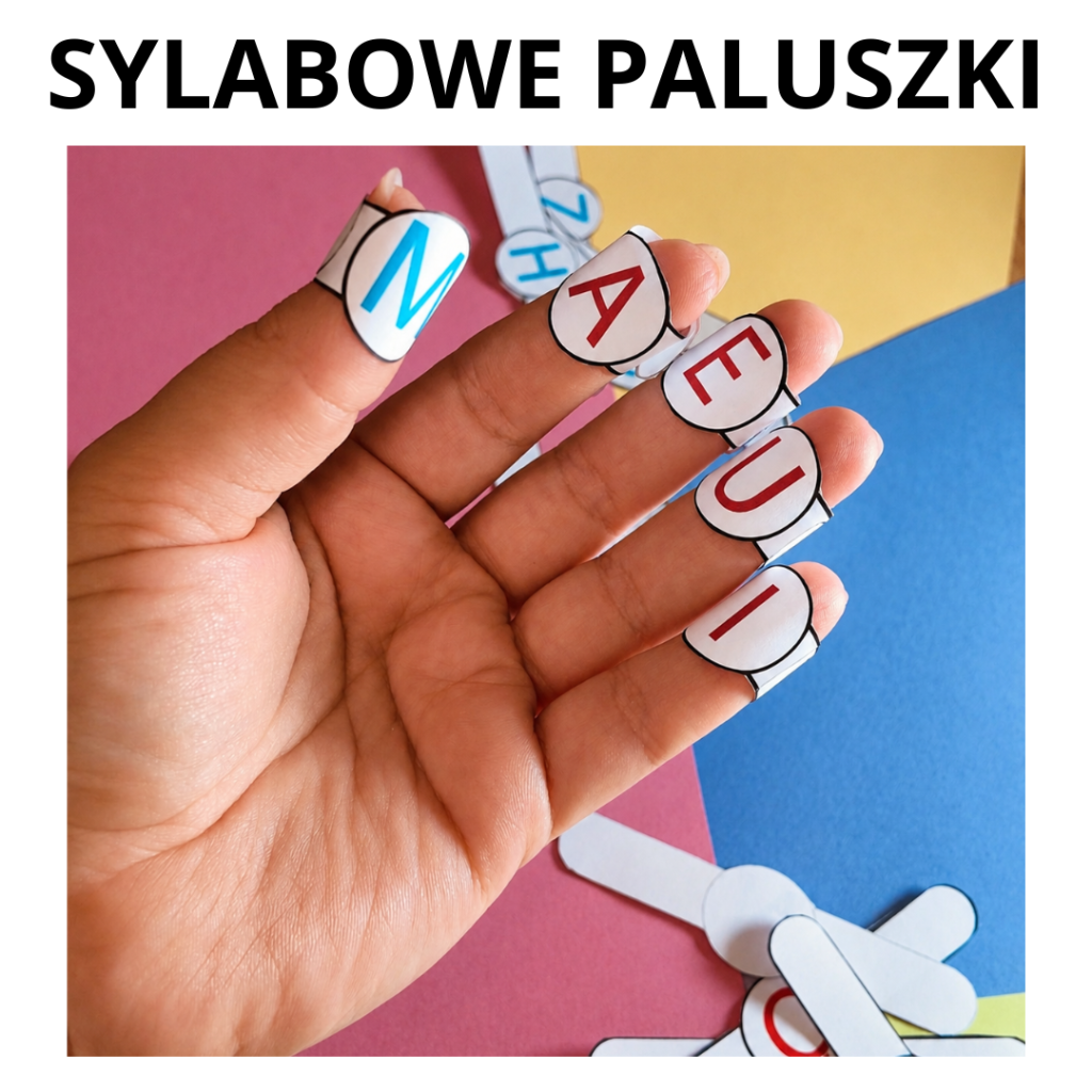 Sylabowe Paluszki – nauka czytania przez zabawę!