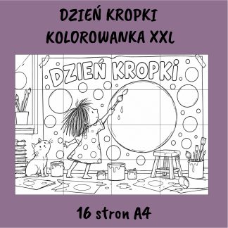Kolorowanka XXL na Dzień Kropki