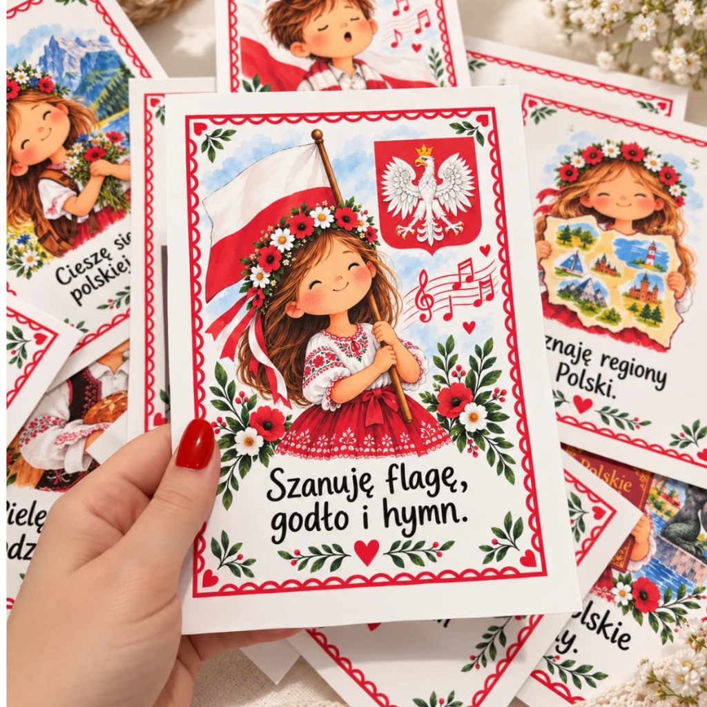 Karty Małego Patrioty – 20 kart edukacyjnych PDF