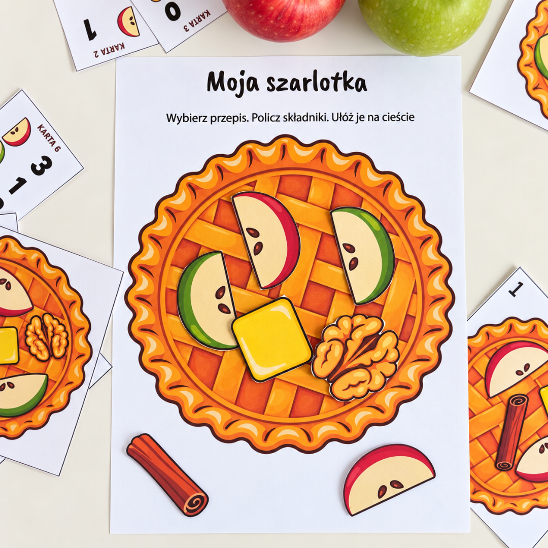 Jabłkowe zabawy matematyczne w przedszkolu – 10 pomysłów