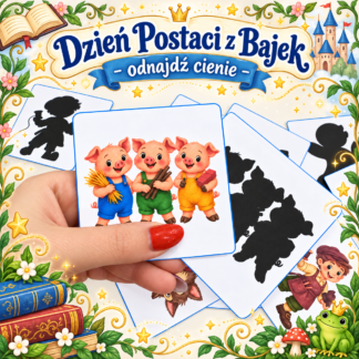 Dzień Postaci z Bajek – odnajdź cienie | 22 pary